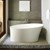 Delicata Freestanding Modern Bath - 1520 x 715mm