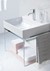 White minimalist washstand