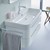 Happy D.2 Wall Mounted Vanity Unit Double Drawer with Happy D.2 Basin - 800 x 505mm Thumbnail