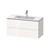 L-Cube Wall Mounted Vanity Unit Double Drawer with ME by Starck Basin - 1030 x 490mm