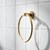 Bond Towel Ring Brushed Brass