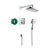 Raindance Select E Shower System with ShowerSelect E Thermostatic Mixer for Concealed Installation