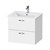 XBase Wall Mounted Vanity Unit Double Drawer with ME by Starck Basin - 630 x 490mm
