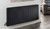 Black designer radiator