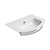 Pura Design 62 x 48 Wall Hung Curved Washbasin