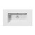 Pura Design 82 x 46 Wall Hung Washbasin Thumbnail