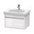 Ketho Wall Mounted Vanity Unit Single Drawer with D-Code Basin - 650 x 485mm