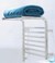 Heated towel rail and shelf