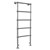 Wall & Floor Mounted Heated Ladder Rail 1538 x 525mm