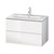 L-Cube Wall Mounted Vanity Unit Double Drawer with ME by Starck Basin - 830 x 490mm