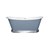The Boat Double Ended Freestanding Bath with Aluminium Plinth Thumbnail