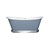 The Boat Double Ended Freestanding Bath with Aluminium Plinth Thumbnail