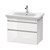 DuraStyle Wall Mounted Vanity Unit Double Drawer with DuraStyle Basin - 800 x 480mm