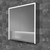 Verve 80 LED Illuminated Mirror Cabinet with Wireless Phone Charging Pad & USB Socket - 800 x 900mm