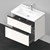 D-Neo Wall Mounted Vanity Unit Double Drawer with D-Neo Basin - 800 x 480mm Thumbnail