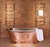 Heated towel rails and copper bath