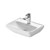 D-Neo Handrinse Basin with Overflow and Tap Platform - 450 x 355mm