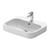 Happy D.2 Washbasin with Overflow and Tap Platform