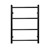 Rusper Black Edition Large Gap Heated Towel Rail