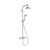 Croma Select S Showerpipe 180 2-Jet with Thermostatic Shower Mixer