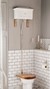 High level cistern and toilet
