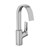 Vivenis Single Lever Basin Mixer 210 with Swivel Spout and Push Open Waste