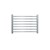 Buxted Flat Front Heated Towel Rail