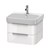 Happy D.2 Wall Mounted Vanity Unit Double Drawer with Happy D.2 Basin - 600 x 505mm