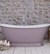 Hurlingham purple freestanding bath