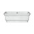 Senator Double Ended Freestanding Bath - 1804 x 850mm Thumbnail