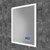 Globe Plus 50 LED Illuminated Mirror with Bluetooth Connectivity & Integrated Speakers - 500 x 700mm