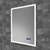 Globe Plus 60 LED Illuminated Mirror with Bluetooth Connectivity & Integrated Speakers - 600 x 800mm
