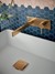Brass wall mounted tap