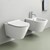 Kube X 55 Wall Hung Bidet Thumbnail