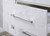 White stone bathroom furniture drawer