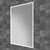 Air 50 LED Illuminated Mirror with Wave Switch - 500 x 800mm