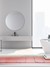 White Bathroom with Underfloor Heating