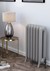 Hurlingham grey traditional radiator