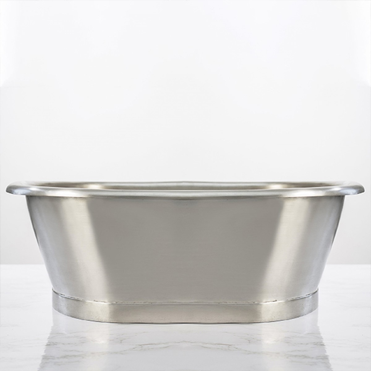 Tin Countertop Basin 530 x 345mm Roll Top BC Designs Imperial