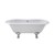 Elmstead Double Ended Freestanding Bath with  Feet Set 2