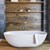 Crea Double Ended Freestanding Bath - 1665 x 780mm