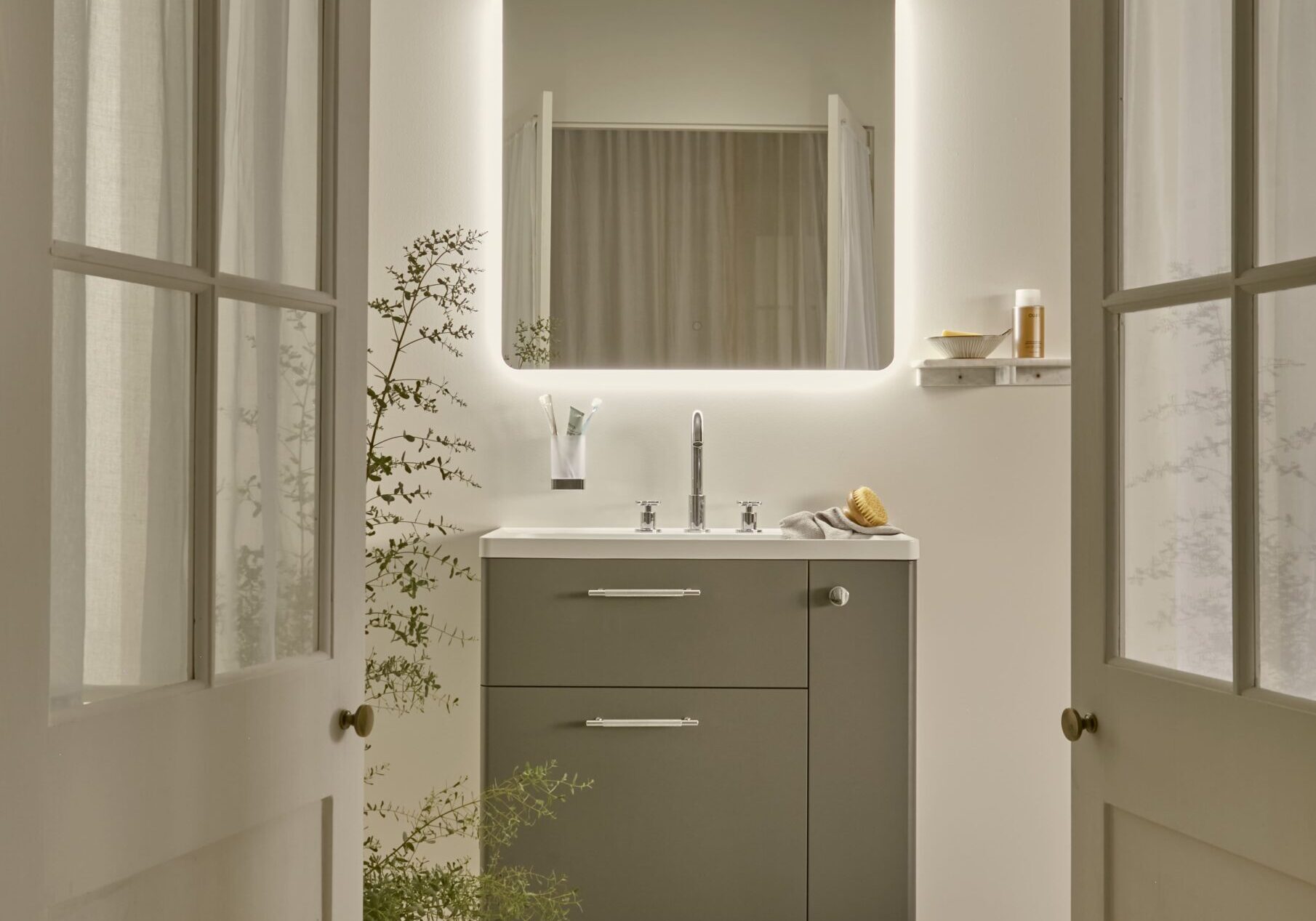 Radiance 80×80 Sierra 80 Matt Grey